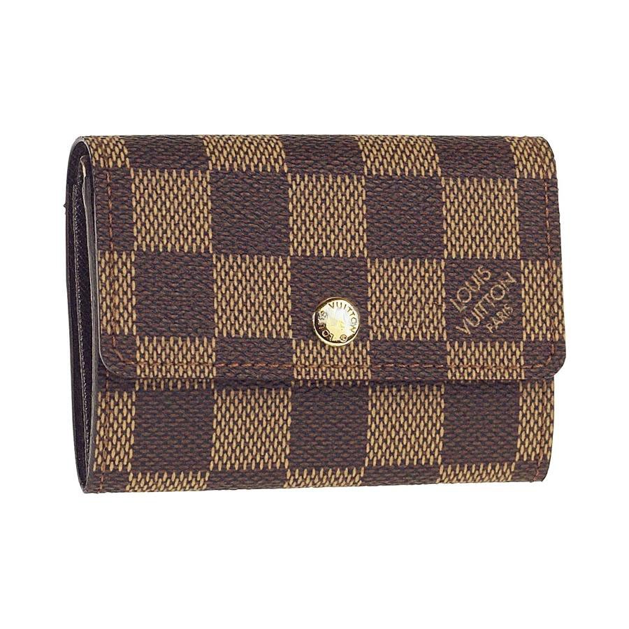 Best Replica Louis Vuitton Flat Wallet Damier Ebene Canvas N61930